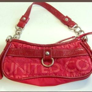 United Colors of Bennetton Red Handbag